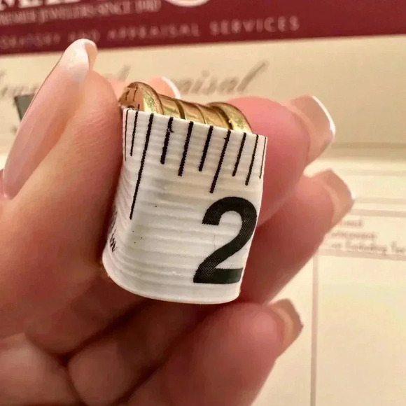 BVLGARI SZ 7 18K Gold Ring B Zero1 - Picture 10 of 14